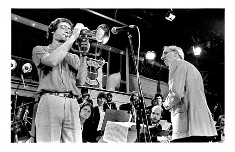 Allen with Ray Wright and the EJE at Montreux Jazz Festival, 1982