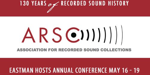ARSC Recorded Sound Conference