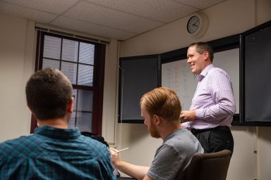 Alden Snell teaching class