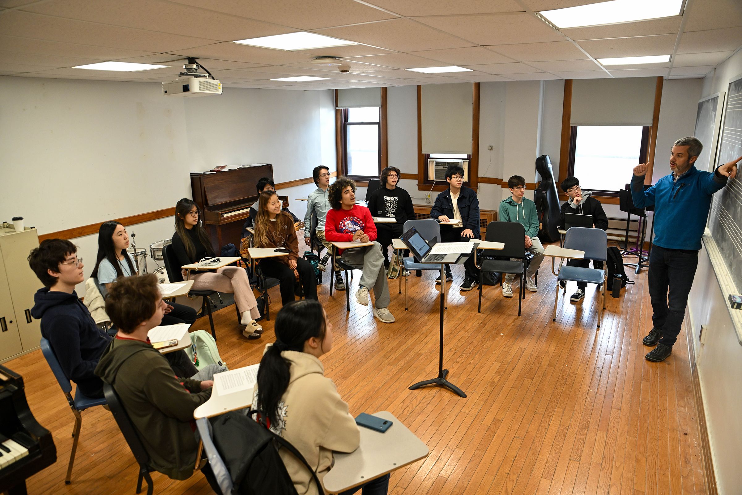 Aural Musicianship class with Prof Curlee image