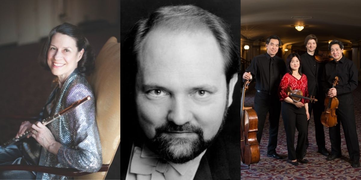 Bonita Boyd, Robert Swensen, and the Ying Quartet