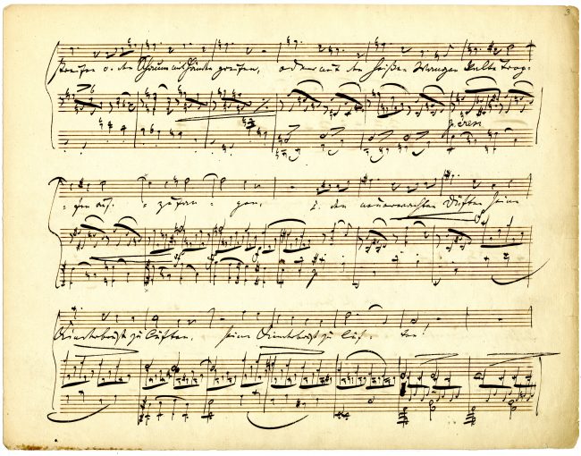 Brahms Score