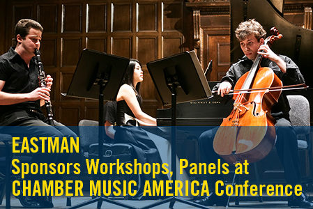 pre-conference workshop and panels at Chamber Music American Conference 2015