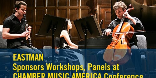 pre-conference workshop and panels at Chamber Music American Conference 2015