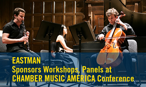 pre-conference workshop and panels at Chamber Music American Conference 2015