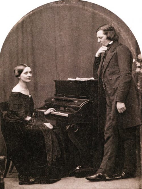 Clara and Robert Schumann Clara and Robert Schumann image
