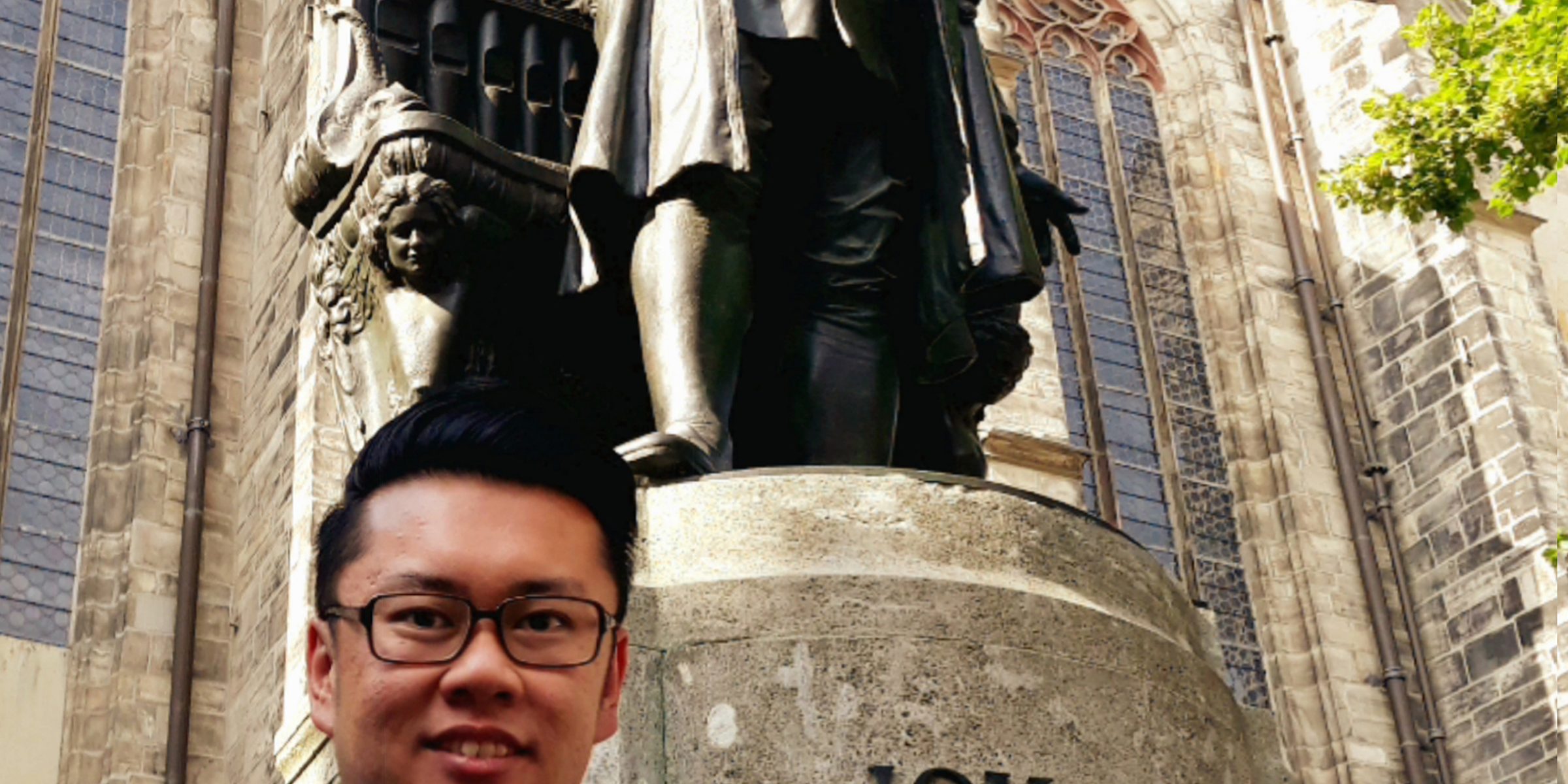 David Chin at Saint Thomas Church, Leipzig image