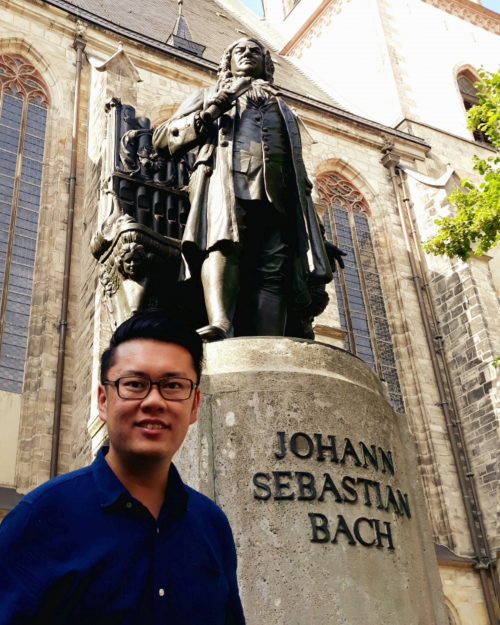 David Chin at Saint Thomas Church, Leipzig image
