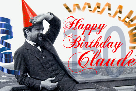 Claude Debussy birthday