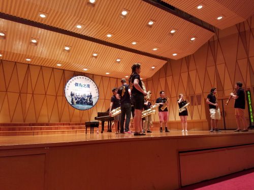 Dress rehearsal in Ningbo
