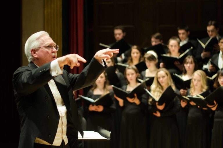 Eastman Chorale performing in Kilbourn Hall 2015-03-01