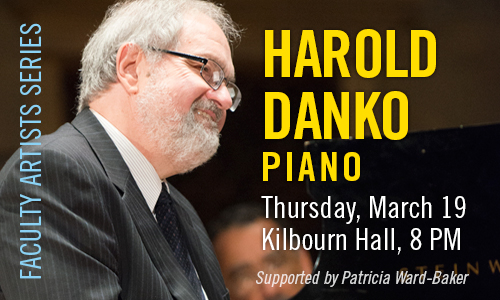 Harold Danko, Piano