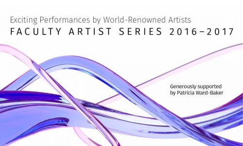 Faculty Artist Series 2016-2017
