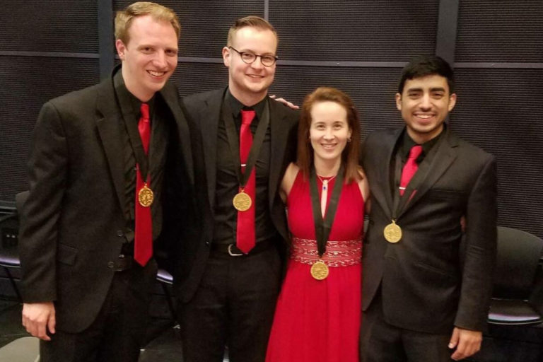 Fuego Quartet Fischoff Medals CROPPED