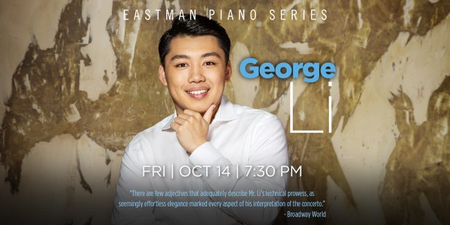 George Li - Eastman Piano Series - 2022 poster