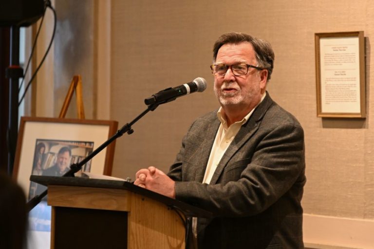 Jonathan Baldo at Portrait Unveiling