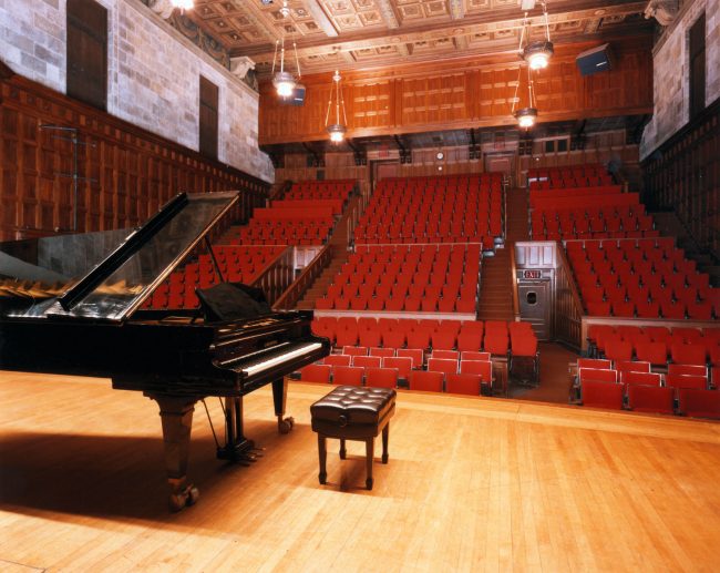 Kilbourn Hall stage view