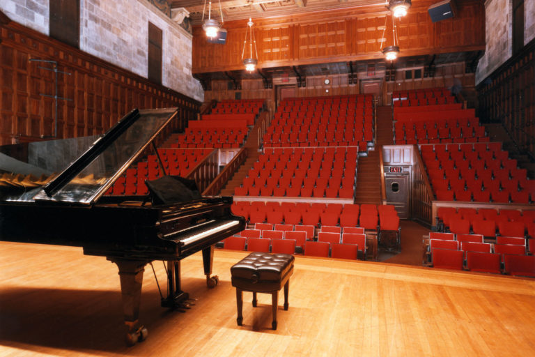 Kilbourn Hall stage view