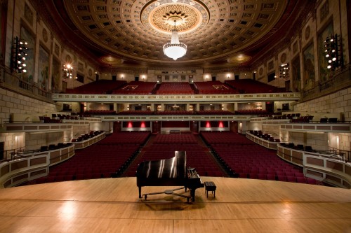 Kodak Hall from the stage Kodak Hall from the stage