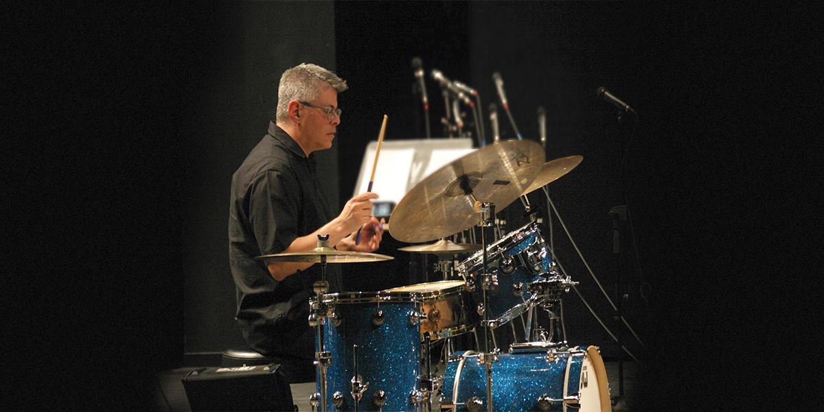 LarryAbermanMulticrop Larry Aberman, drummer.