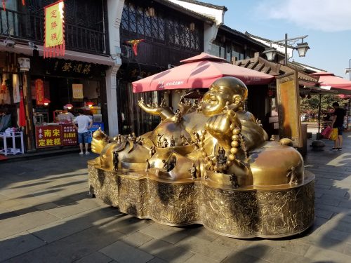 Laughing Buddha in Hangzhou
