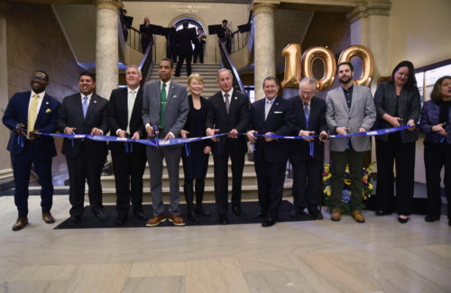 Ribbon cutting