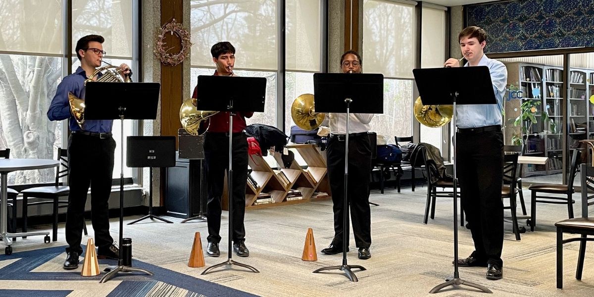 Miles Below performs at the Jewish Community Center