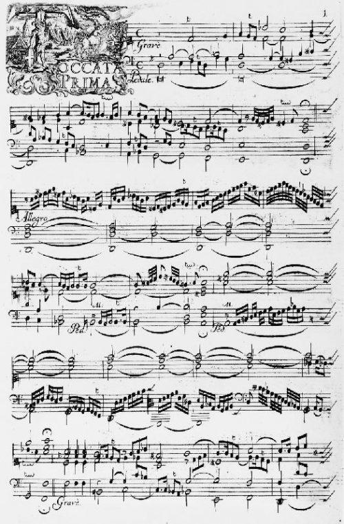 image of music score