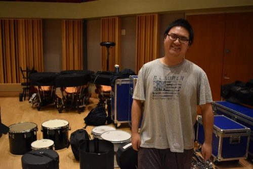 Percussion Ensemble member, Oliver Xu image 2