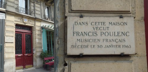 PoulencCommemorativePlaque