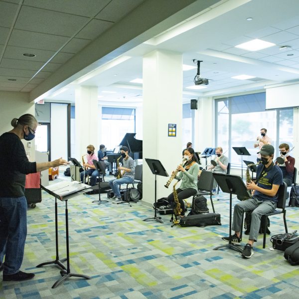 Rivello - Jazz Rehearsal in Messinger Hall