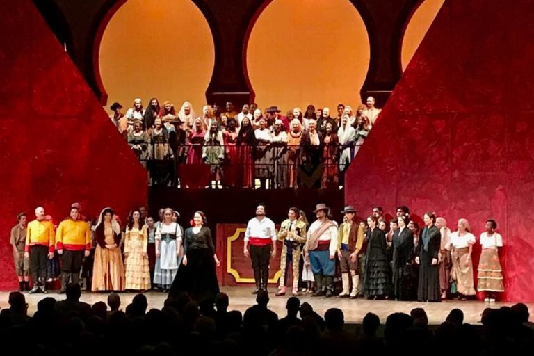 The Naples Opera production of Carmen image of opera perfomance