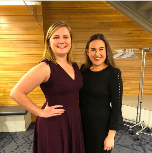 Celeste Pellegrino ‘16E and Larissa Bainton ‘16E Celeste Pellegrino ‘16E and Larissa Bainton ‘16E photo