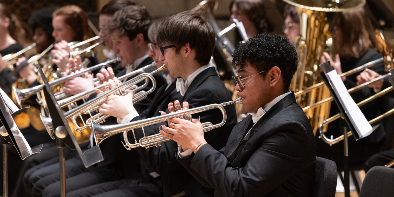 trumpet players