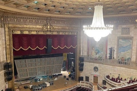 Stage and Chandelier from Balcony 8-14-24