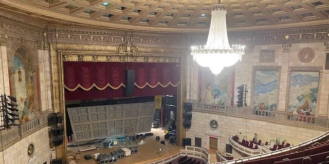 Stage and Chandelier from Balcony 8-14-24