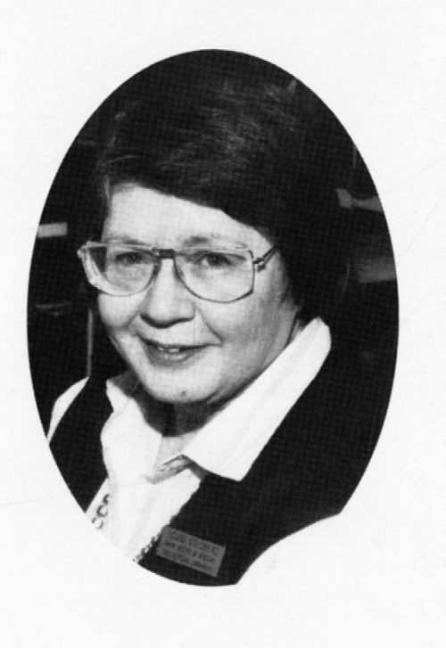 Louise Goldberg Vignette of Louise Goldberg from the 1991 edition of Eastmanβs yearbook, The Score.