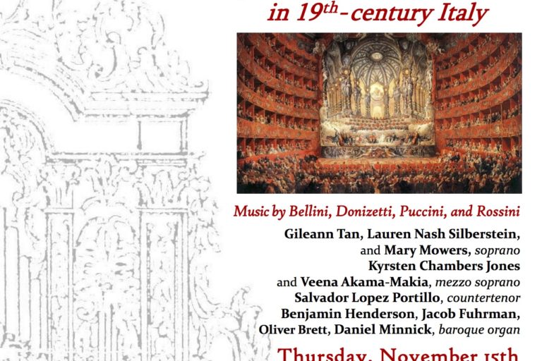 Third Thurs Organ and Opera poster