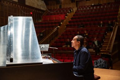 Visiting-Artist-Danilo-Perez-during-Rehearsal