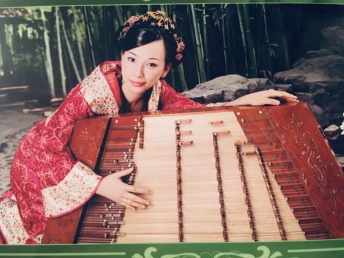 Wenzhuo Zhang with the Yangquin, or Chinese hammered dulcimer Wenzhuo Zhang with the Yangquin, or Chinese hammered dulcimer