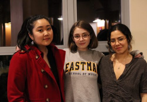 Naomi Nakanishi, Olivia Galante, and Luisa Hildalgo Naomi Nakanishi, Olivia Galante, and Luisa Hildalgo