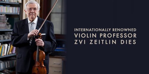 Professor Zvi Zeitlin Professor Zvi Zeitlin Dies